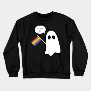 gay ghost! Crewneck Sweatshirt